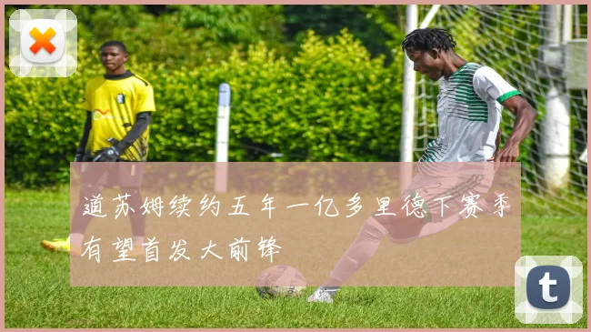 道苏姆续约五年一亿多里德下赛季有望首发大前锋